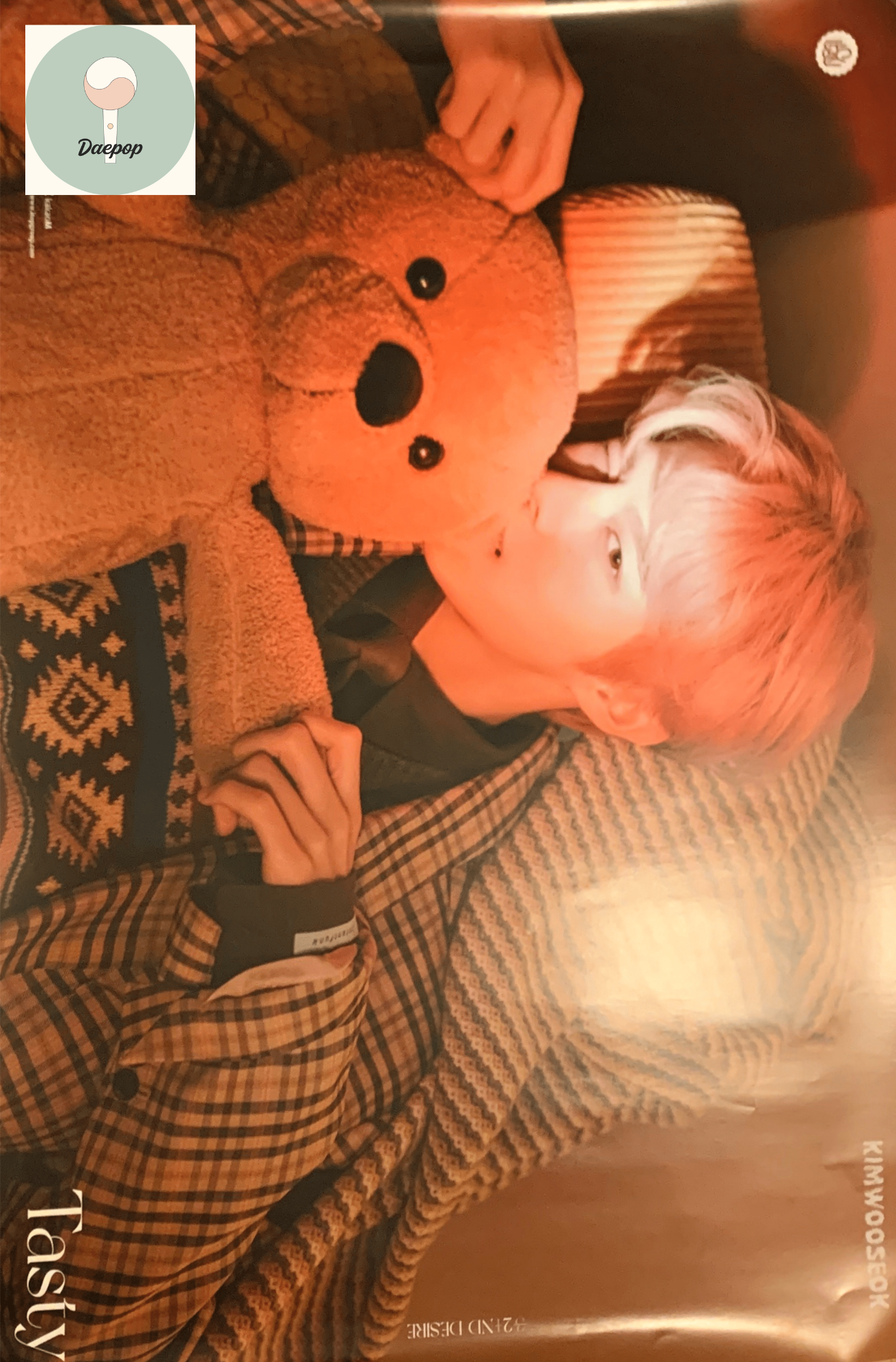 Kim Wooseok 2nd Desire : Tasty (Poster officiel) - Daepop
