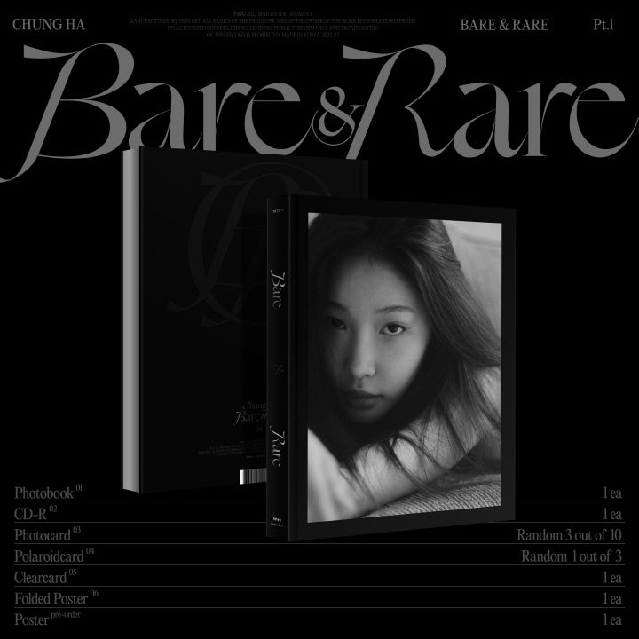 Signed - on sale Chungha Bare & Rare Pt. 1 Album