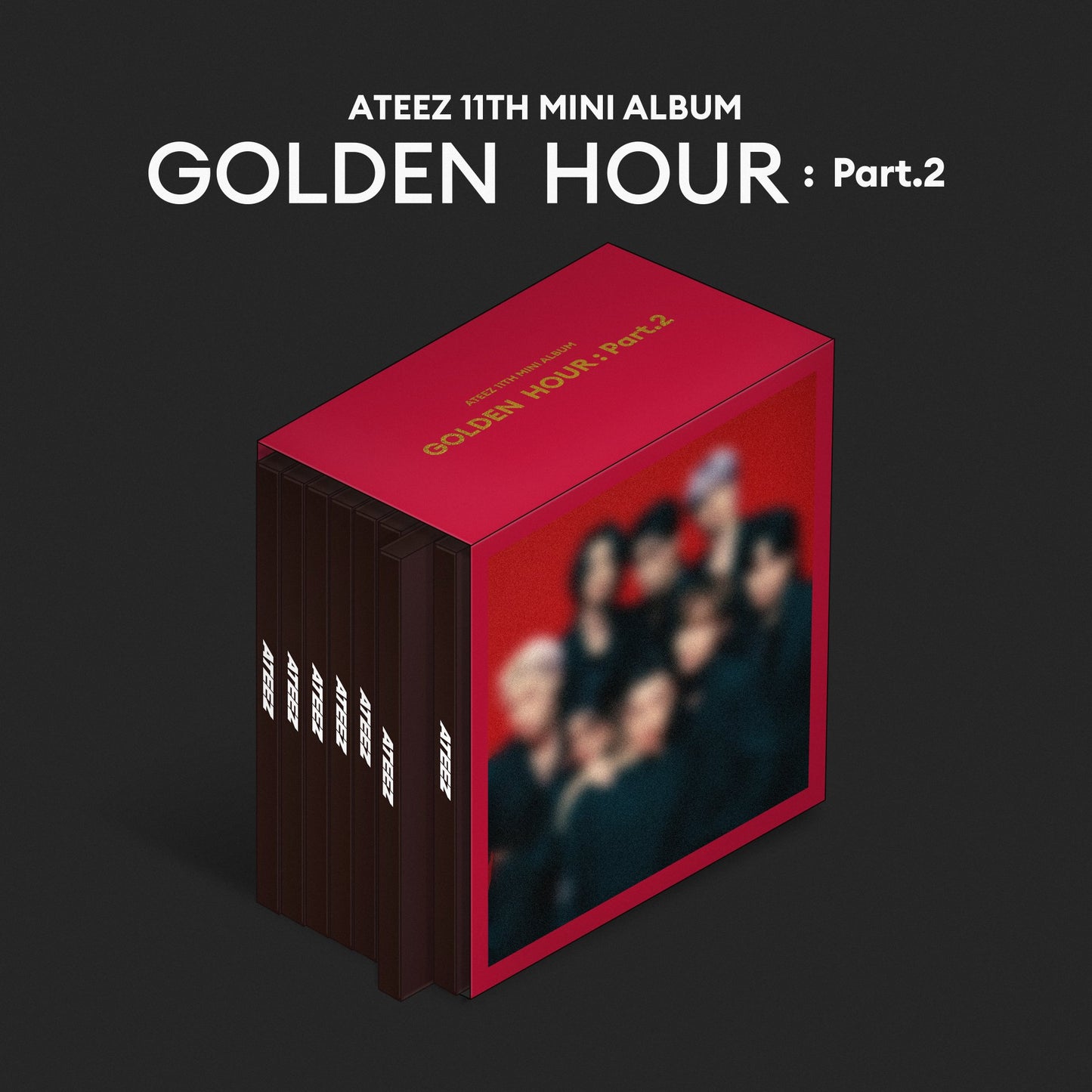 ATEEZ GOLDEN HOUR : Part.2 (Digipack Version)