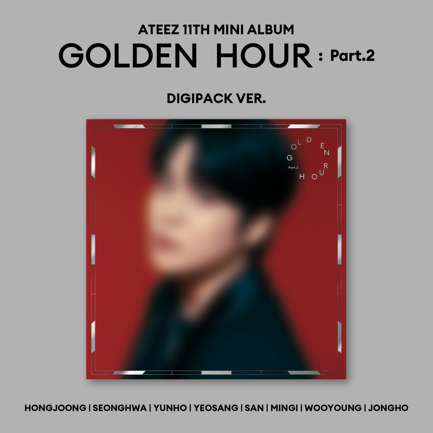 ATEEZ GOLDEN HOUR : Part.2 (Digipack Version)