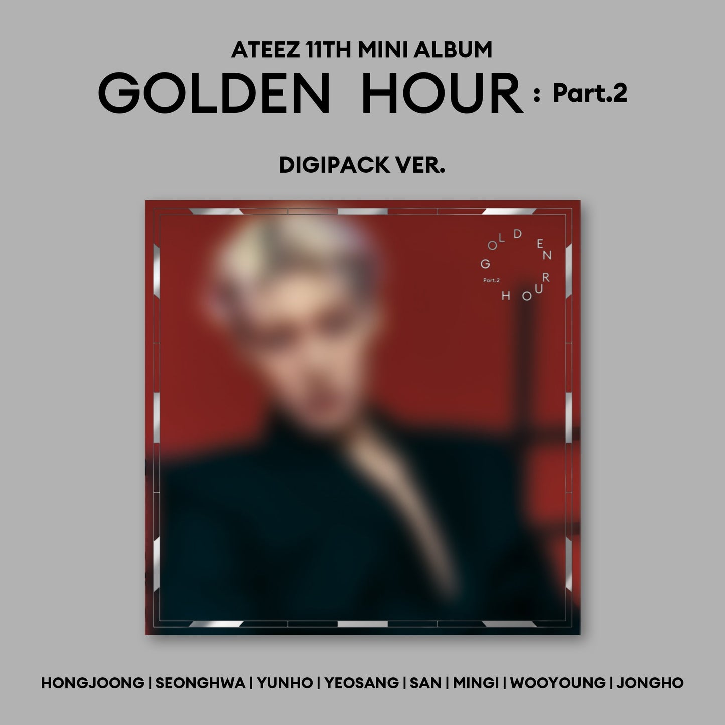 ATEEZ GOLDEN HOUR : Part.2 (Digipack Version)