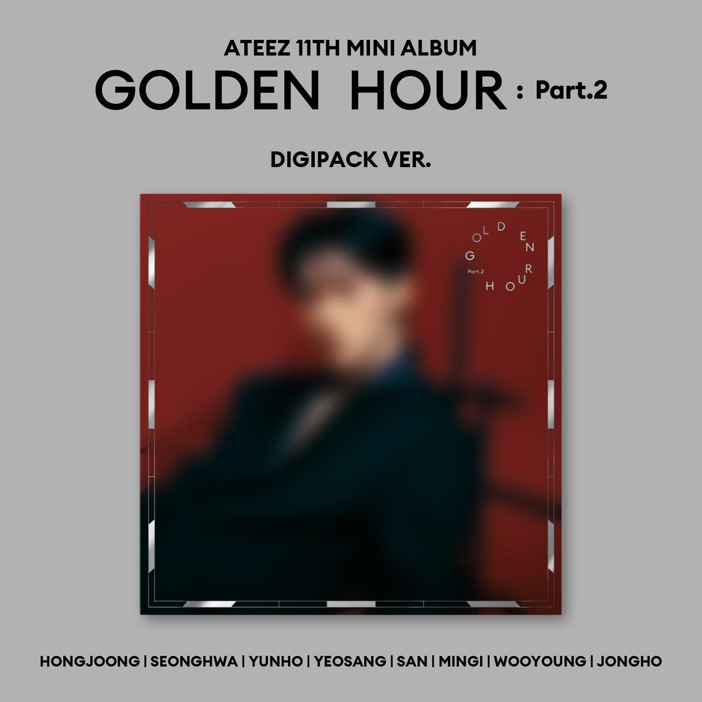 ATEEZ GOLDEN HOUR : Part.2 (Digipack Version)