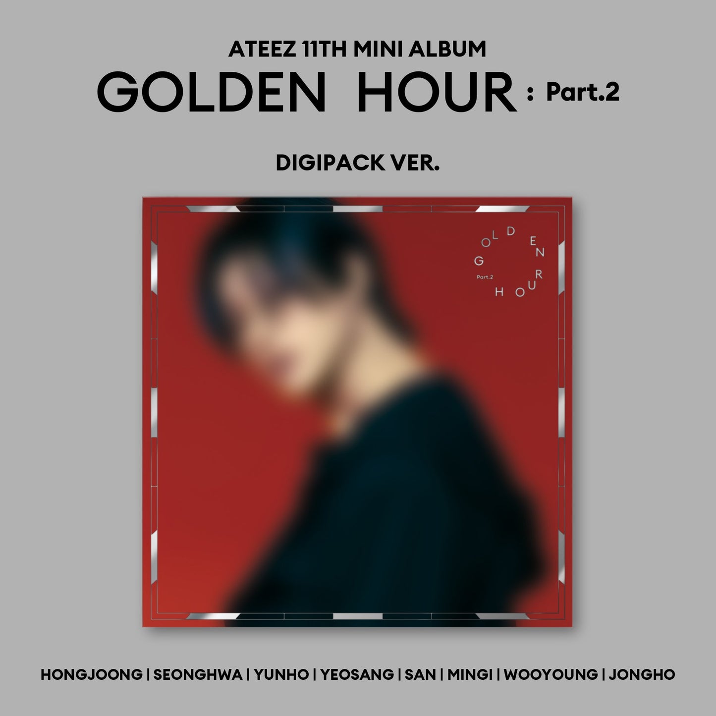 ATEEZ GOLDEN HOUR : Part.2 (Digipack Version)