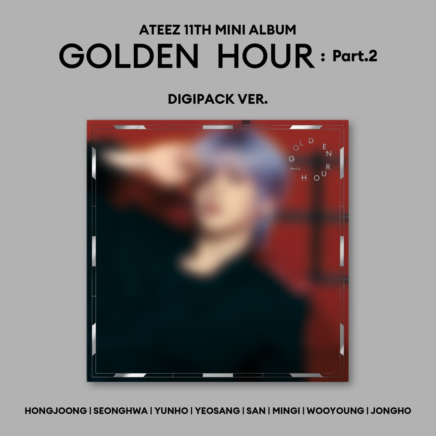 ATEEZ GOLDEN HOUR : Part.2 (Digipack Version)