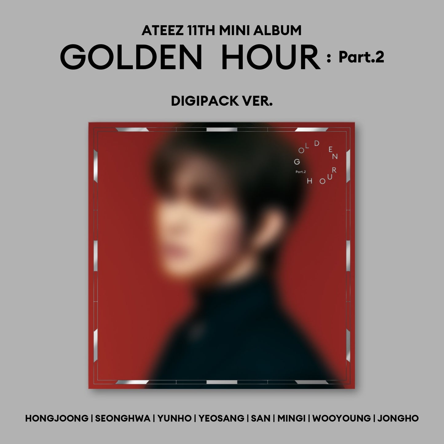 ATEEZ GOLDEN HOUR : Part.2 (Digipack Version)