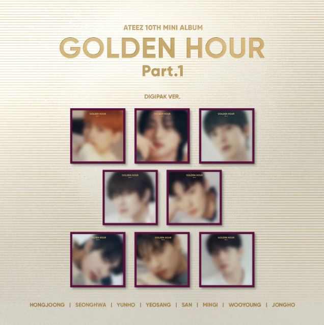 ATEEZ GOLDEN HOUR : Part.1 (Digipack Version)