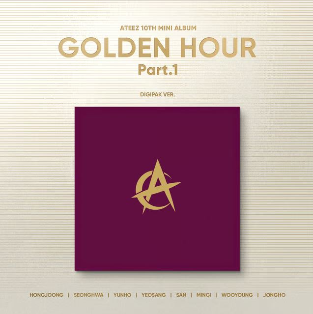 ATEEZ GOLDEN HOUR : Part.1 (Digipack Version)