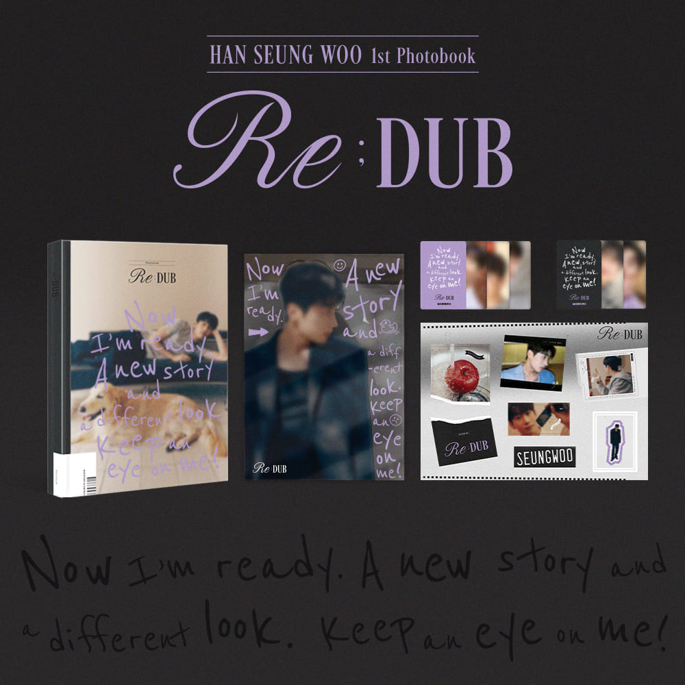 HAN SEUNG WOO Re;DUB (1st Photobook)