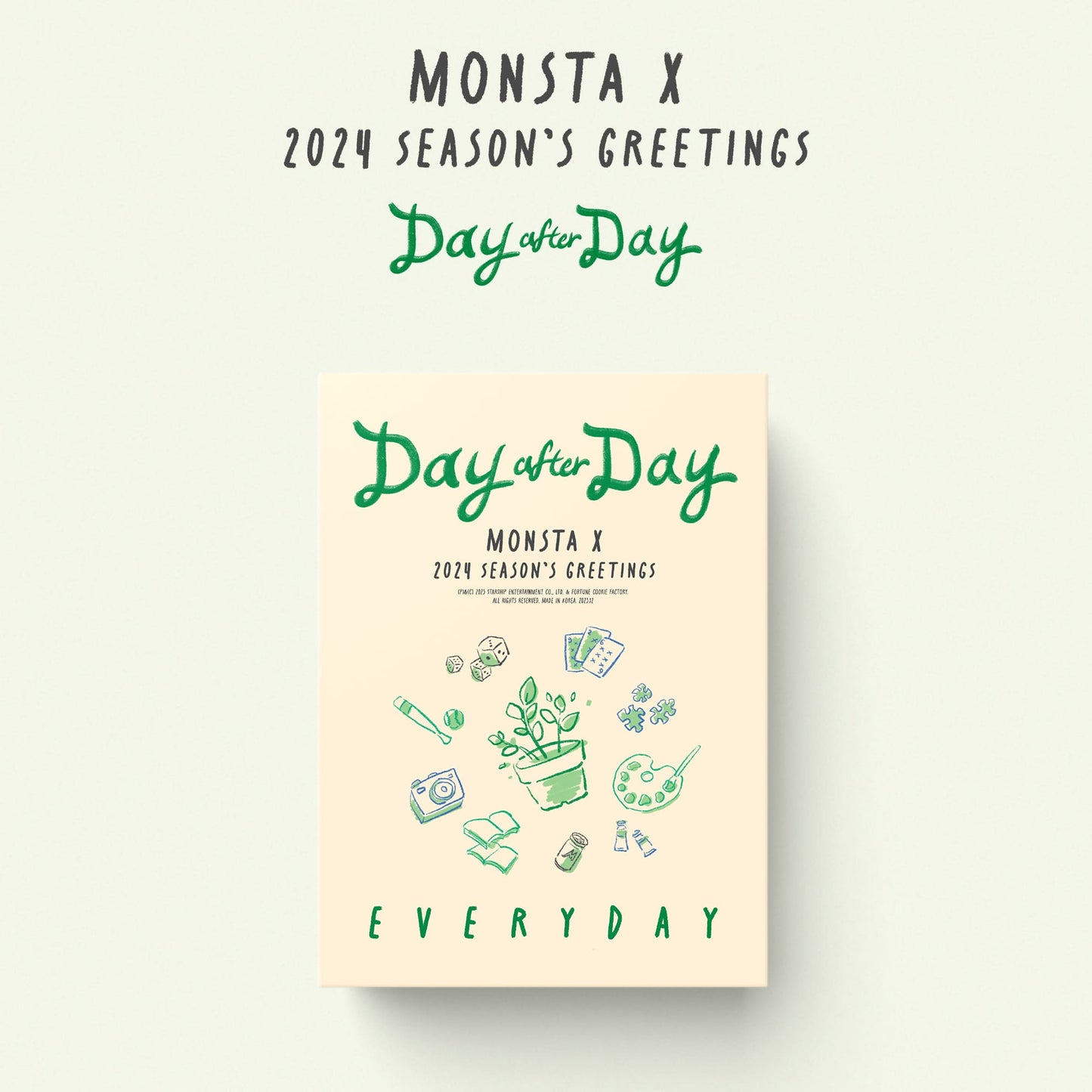 MONSTA X 2024 Season's Greetings (Day after Day)