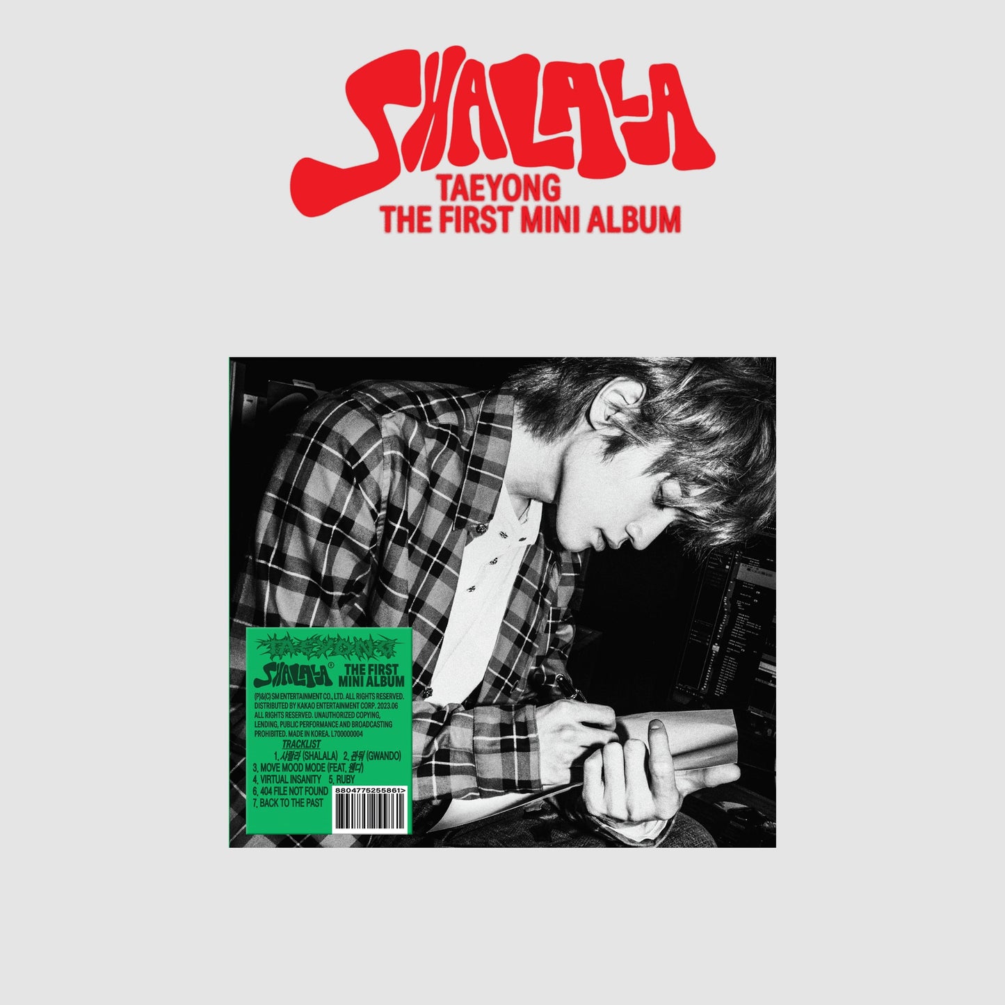 TAEYONG (NCT) SHALALA (Digipack Version)