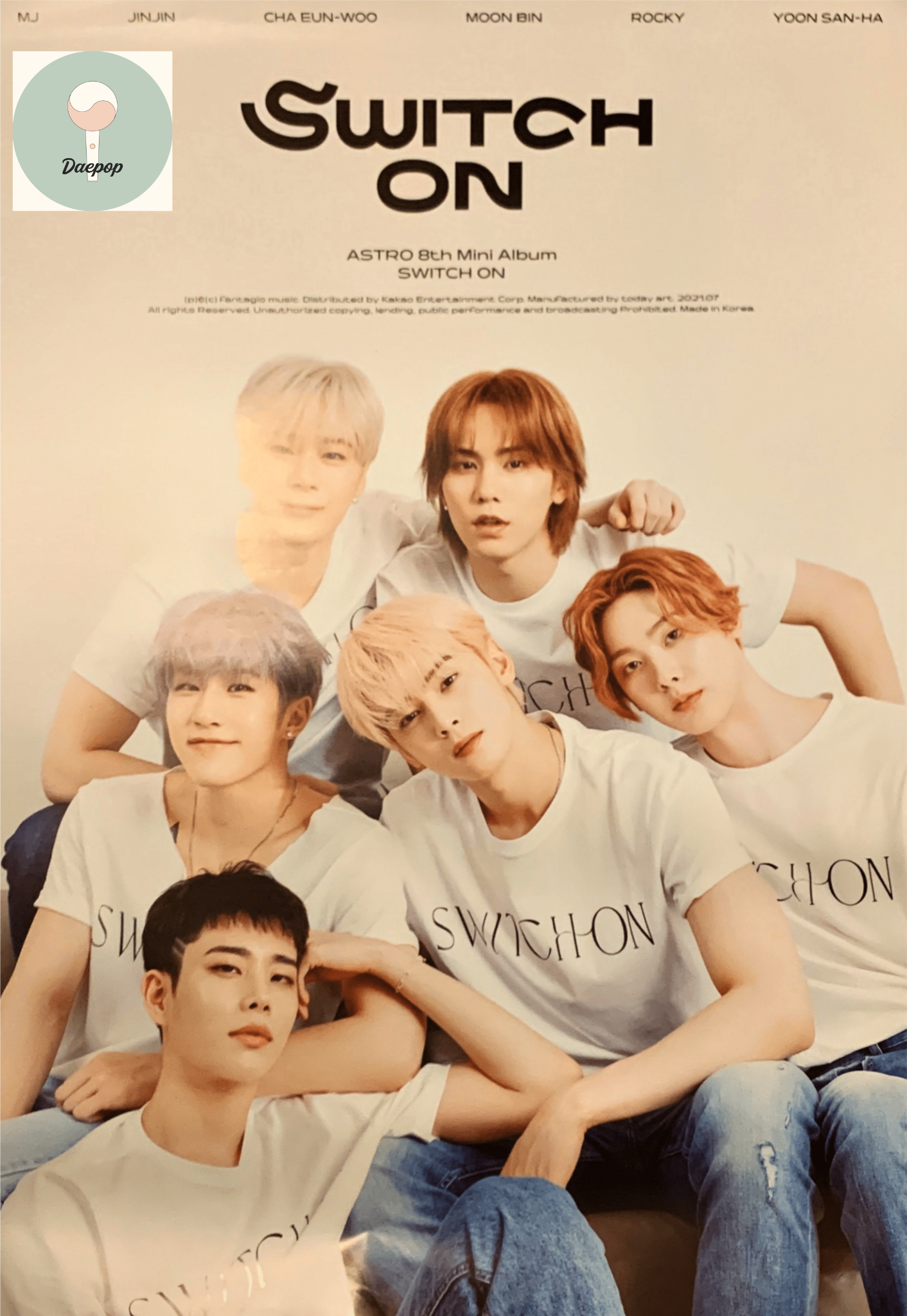 ASTRO Switch On (Poster officiel) - Daepop