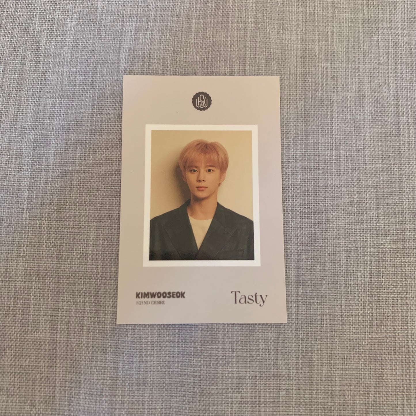 Kim Wooseok 2nd Desire : Tasty (Choix Inclusions)