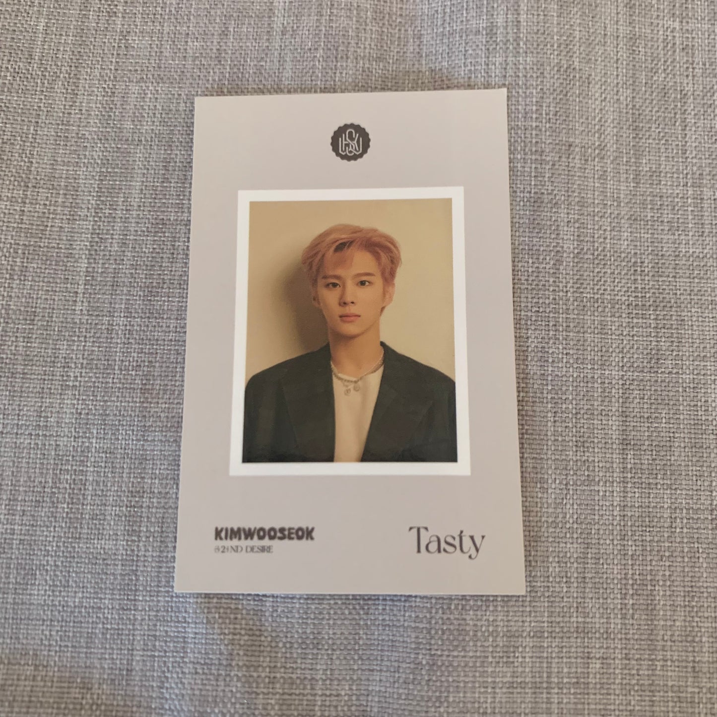 Kim Wooseok 2nd Desire : Tasty (Choix Inclusions)