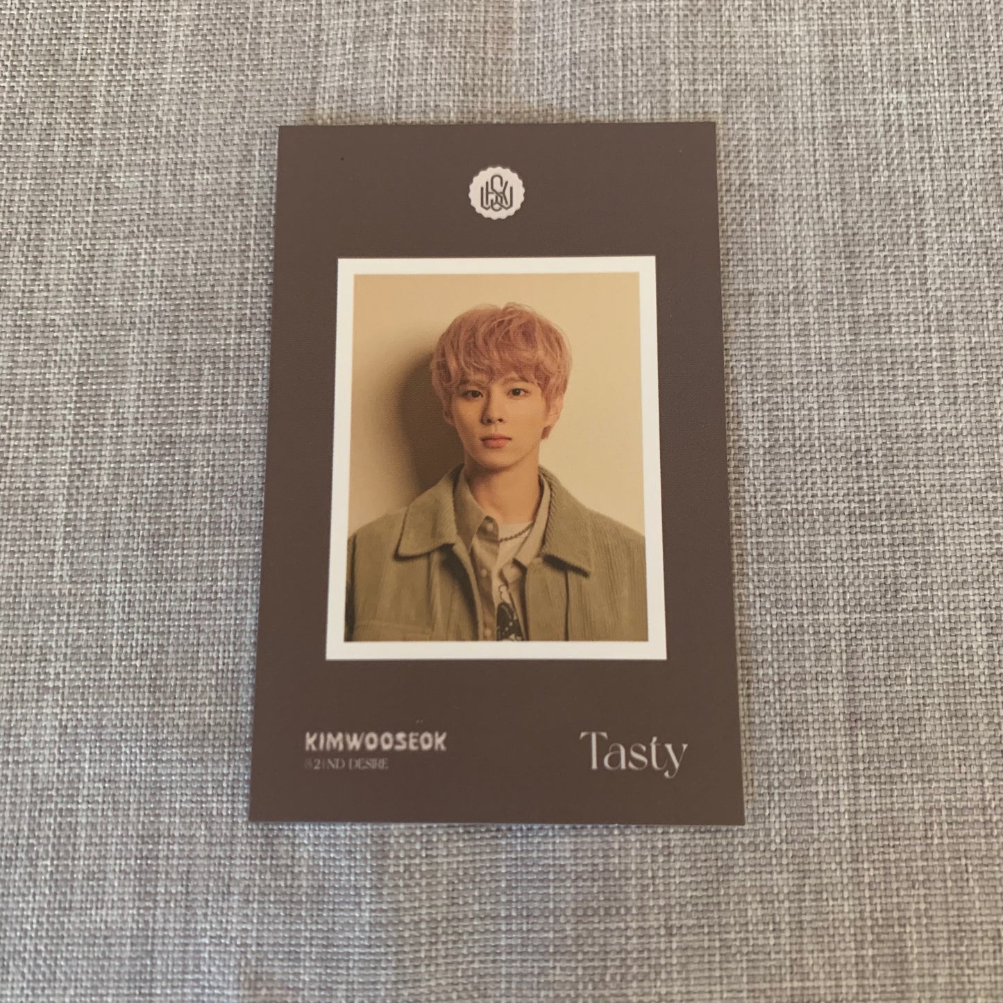 Kim Wooseok 2nd Desire : Tasty (Choix Inclusions)