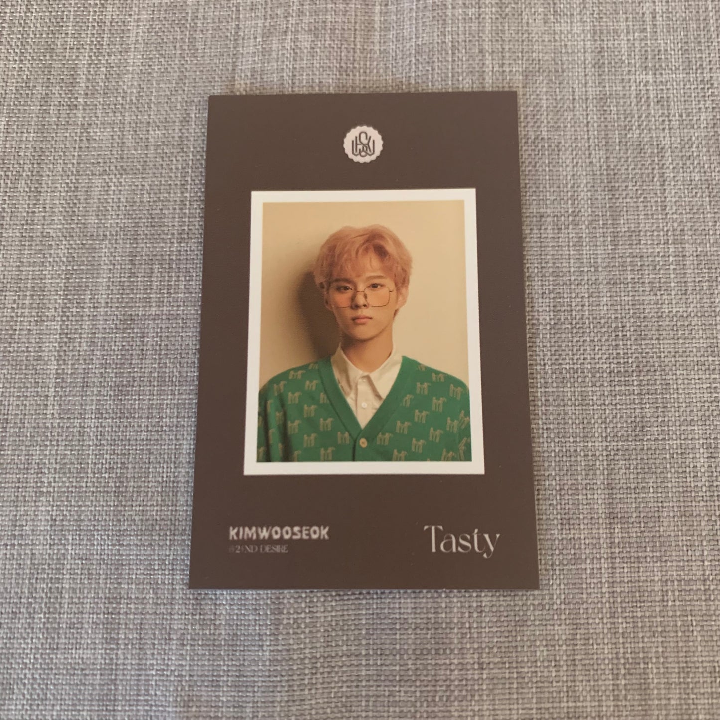 Kim Wooseok 2nd Desire : Tasty (Choix Inclusions) - Daepop