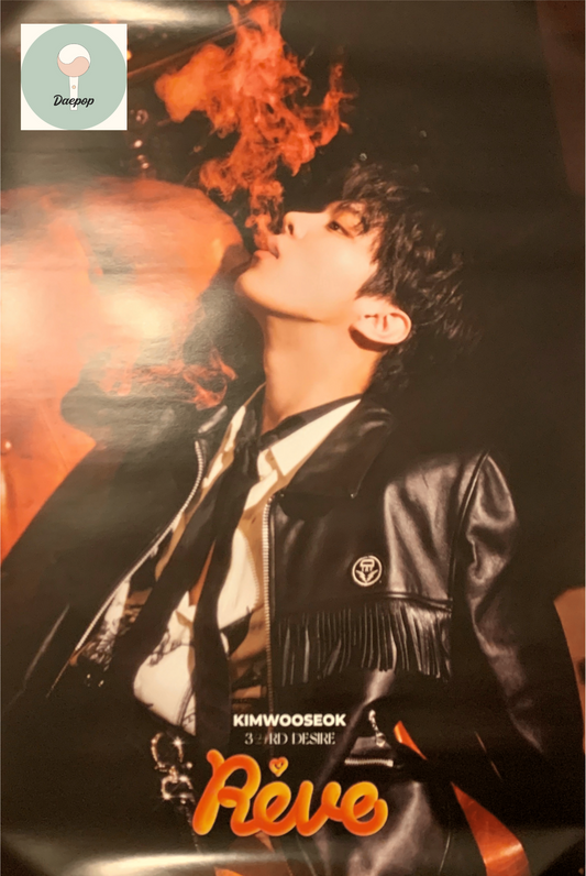 Kim Wooseok 3rd Desire : Reve (Poster officiel) - Daepop