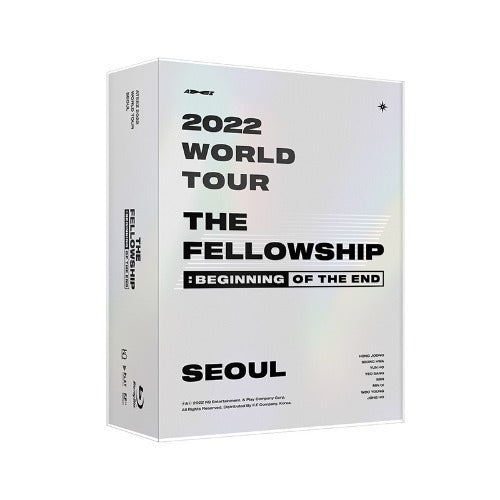 ATEEZ THE FELLOWSHIP: BEGINNING OF THE END SEOUL Blu-ray (WORLD TOUR 2022)