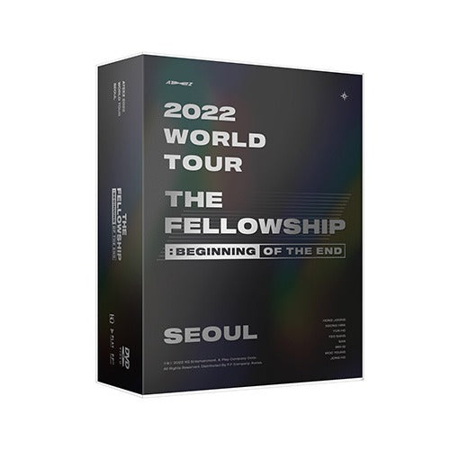 ATEEZ THE FELLOWSHIP : BEGINNING OF THE END SEOUL DVD (WORLD TOUR 2022)