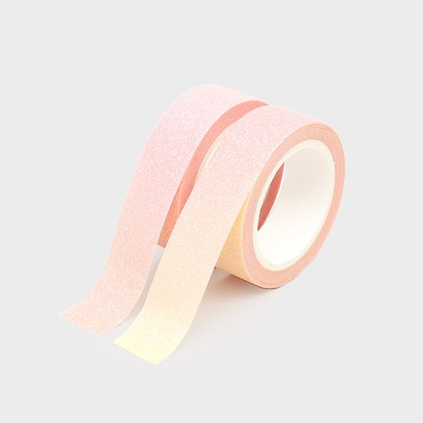 Daiso - Washitape (pailleté multicolore)