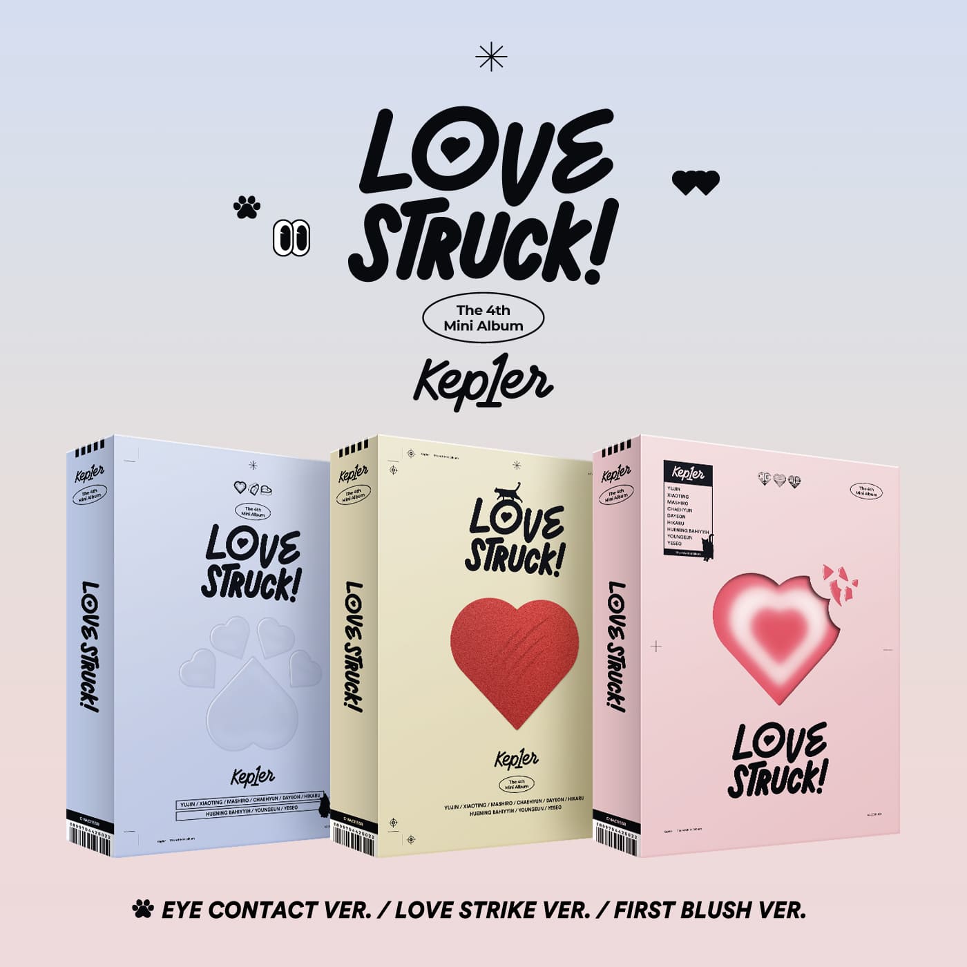 Kep1er LOVESTRUCK! - Daepop