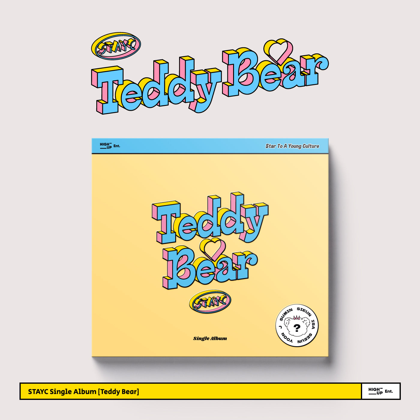 STAYC Teddy Bear (Version Digipack) - Daepop