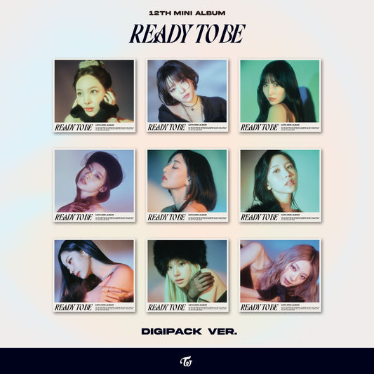 TWICE READY TO BE (Digipack version Aléatoire) - Daepop